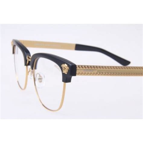 versace reading glasses mens|versace gold frame glasses men's.